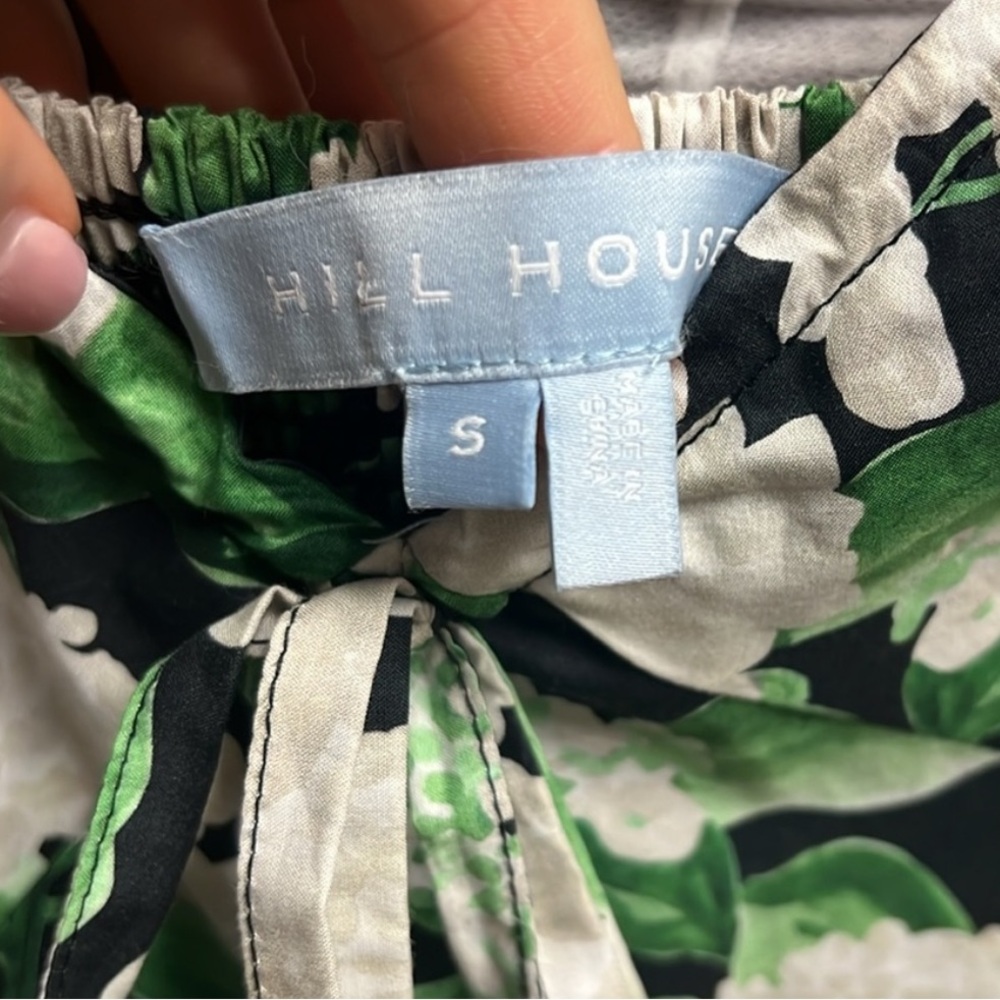 Hill House hydrangea Green and White Floral Dress - Picture 5 of 7
